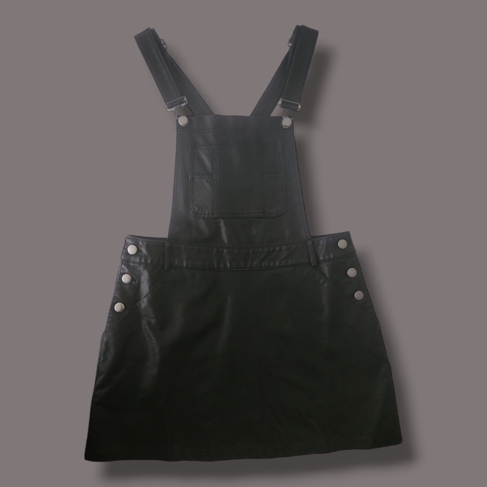 Mini Skirt Overalls